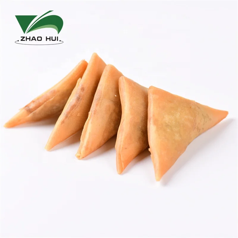Chinese Snack Vegan Food Instant Food Vegetable Curry Samosa 15g With Halal