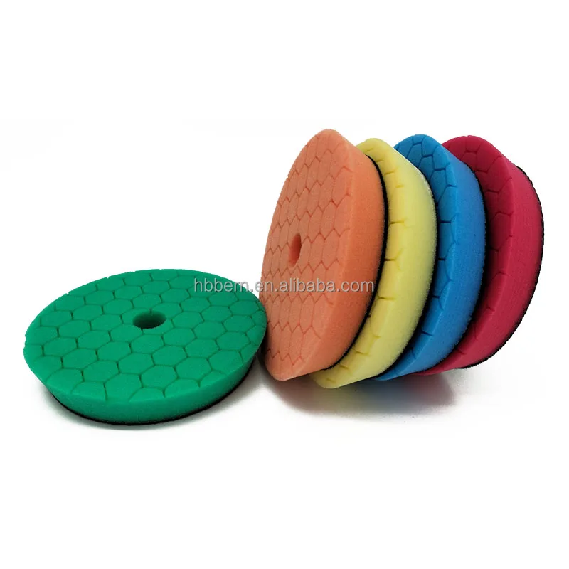 6 Inch 125mm high density foam pad Car Vehicle Polishing Sponge Waxing Buffing pads car polish