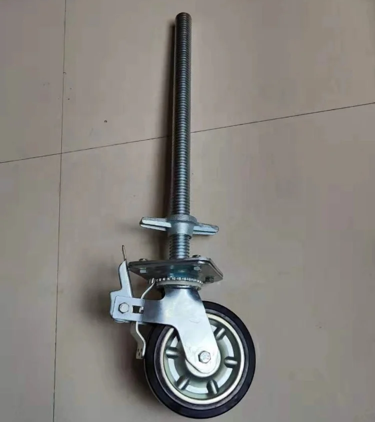Мобильные строительные леса нейлон PU PVC касторовые колеса