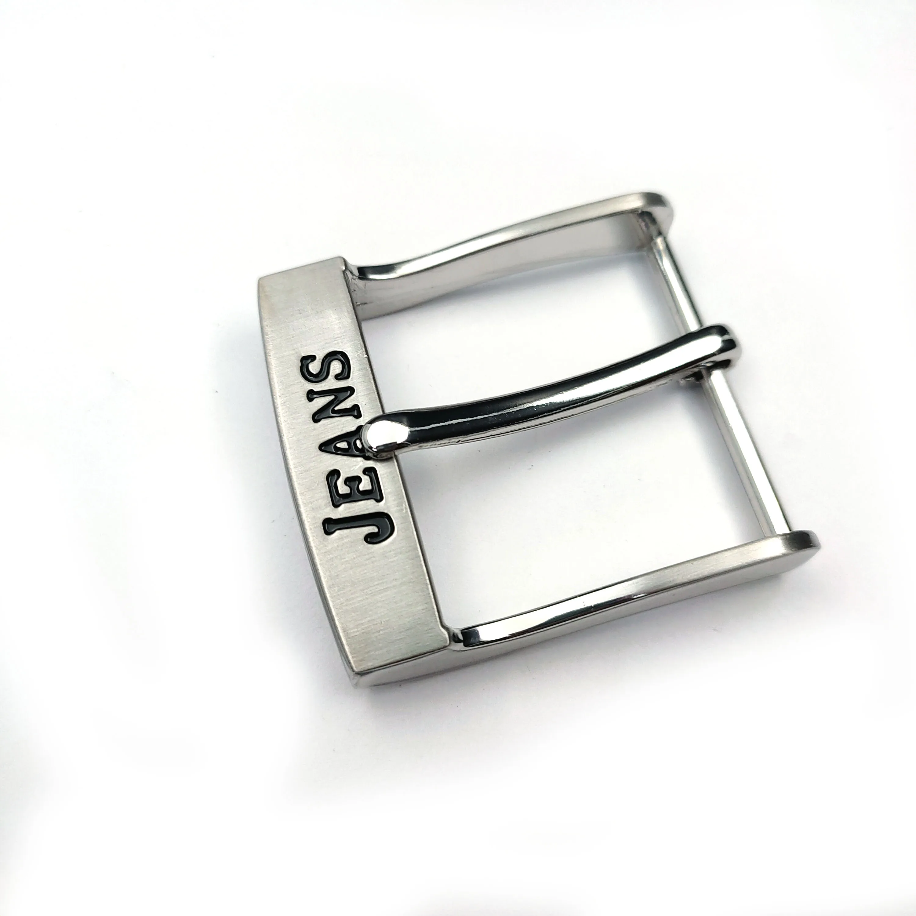 Pin Rotating Parts Alloy Gunmetal Metal Turning Men Custom Blanks Reversible Belt Buckle