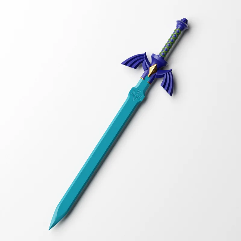 PU Foam Zelda  Sword Toy  Foam Sword  Cosplay Weapon Model Toy Props Knife For Game Playing And Party Props For Kids And Adults