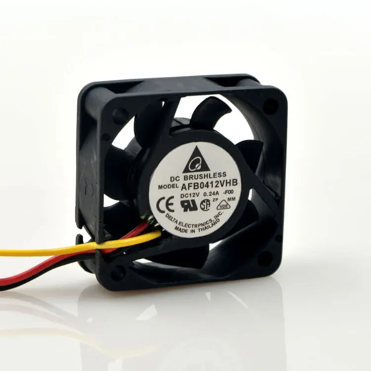YJL 1 шт. AFB0412VHB 4015 4 см 12 В 0.24A 3-проводной Вентилятор охлаждения