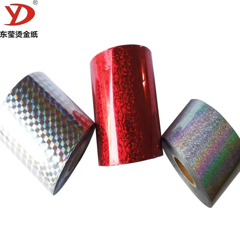 Wholesale price customized 63cmX120m OEM toner laser reactive foil stamping for decoration