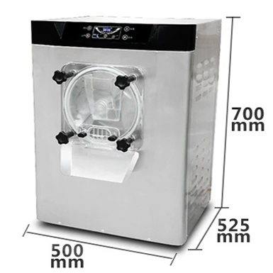 Ice Cream Cone Desktop Processing Roller Stainless Steel Home Making Cheap Prices commercial Ice Cream Machine
