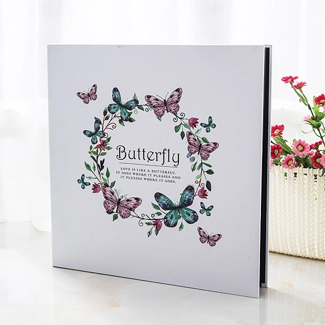 Butterfly handmade creative photo album  the family photo album