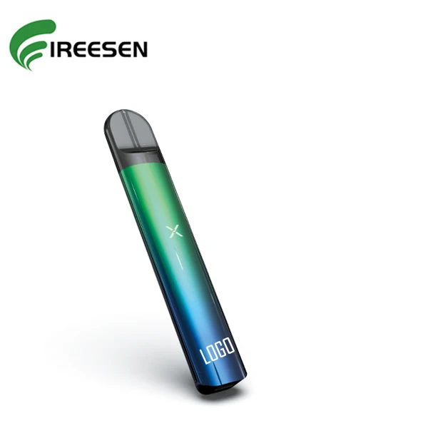 Wholesale electronics kits portable refillable vape pod system custom packaging electric cigarette empty cbd