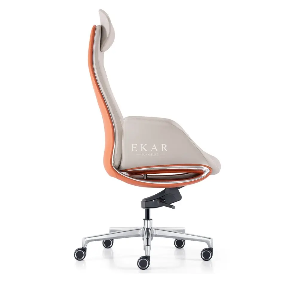 Chairleather White Wheel Reclining Picture Modern Luxury Office Chair Swivel