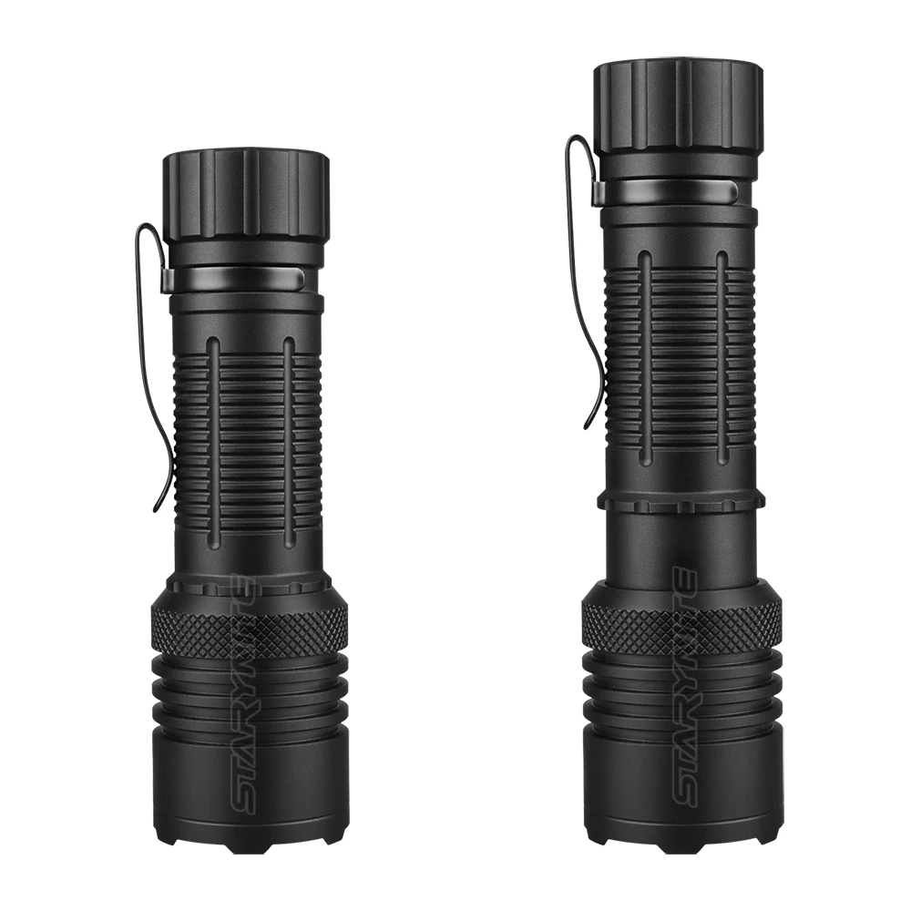STARYNITE 2024 Новое поступление алюминиевый белый лазерный 18650 перезаряжаемый светодиодный фонарик
