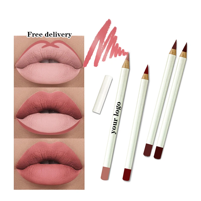 26 colors makeup waterproof lip liner cream lip pencil private label lip liner