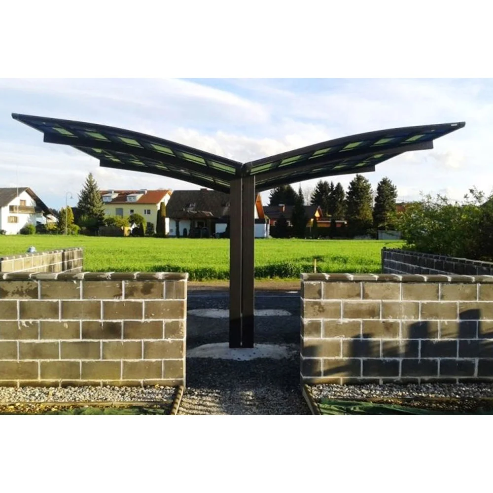 Wholesale price durable sun shade solar energy carport covers