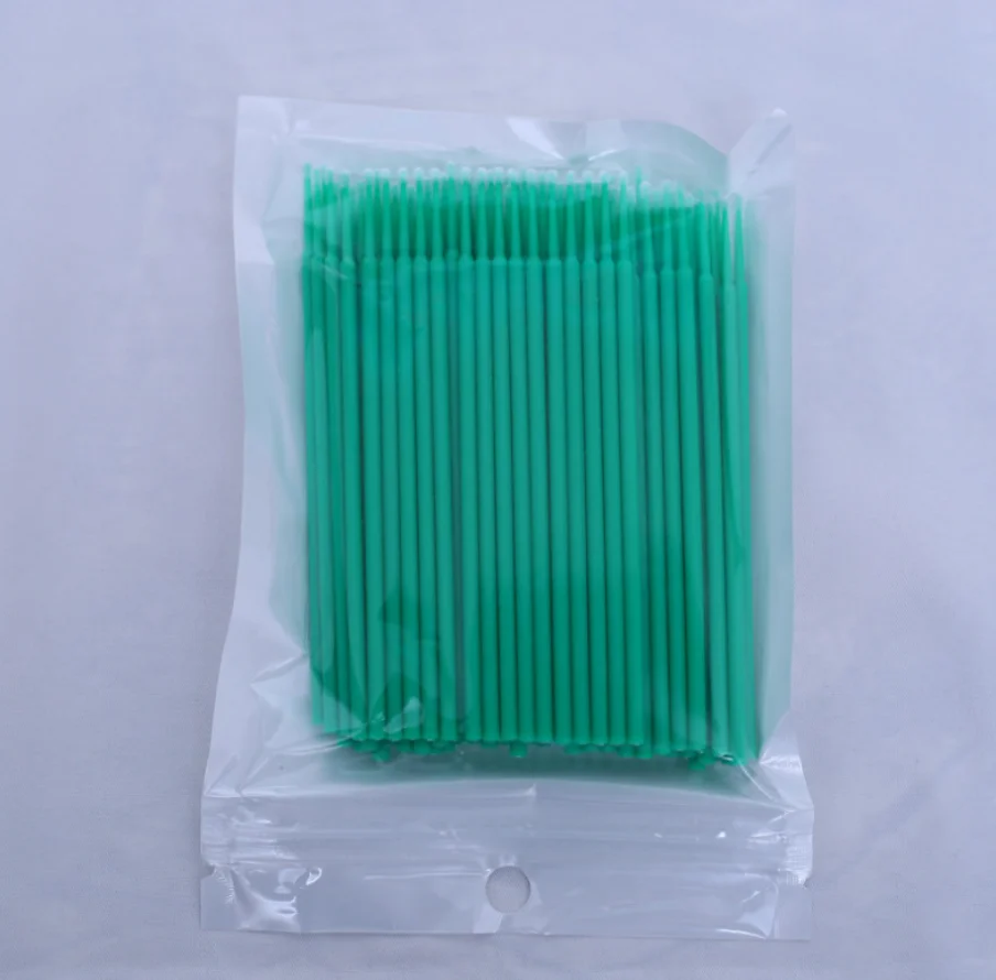 Disposable grafted eyelash cleaning cotton swab intimate makeup micro brush