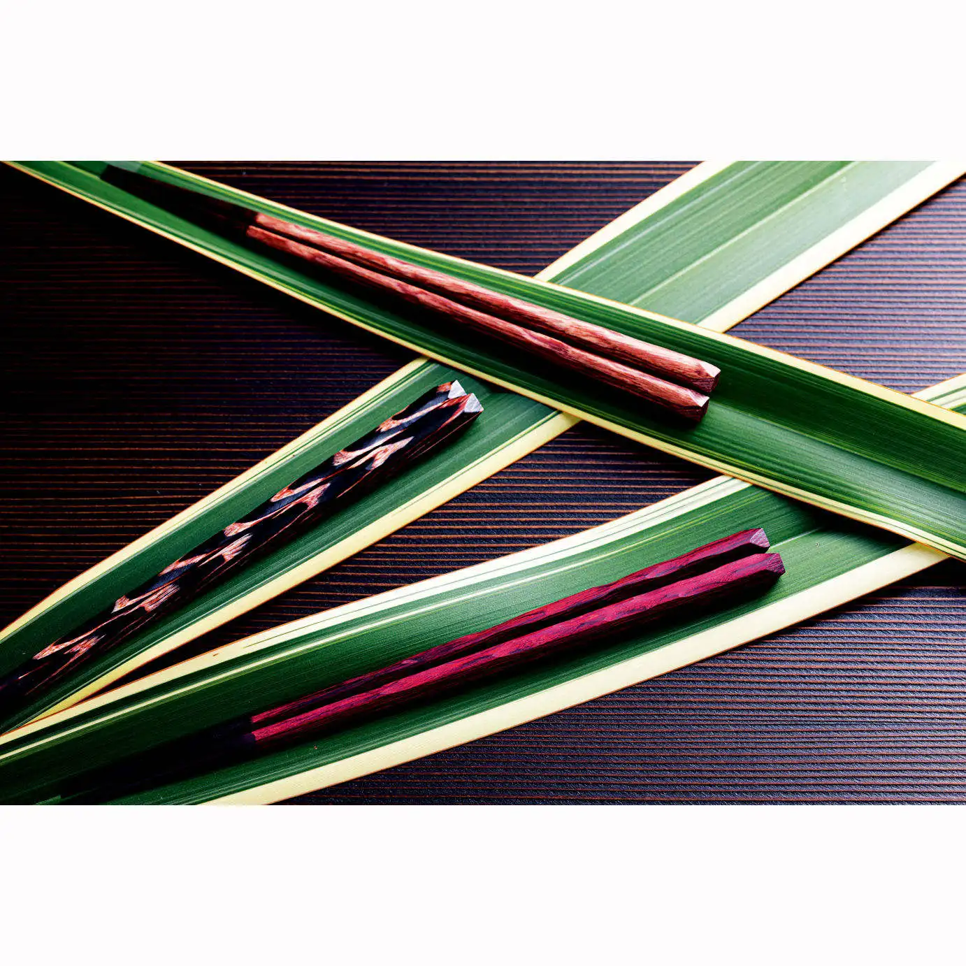 High Quality Japanese Style Flatware Washable Chopsticks for Sushi for Hotels Packaged in Pairs