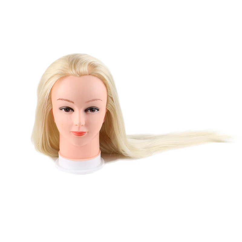 XUCHANG HARMONY HAIR Wholesale Beauty salon hairdressing hair training synthetic hair dummy doll training mannequin head