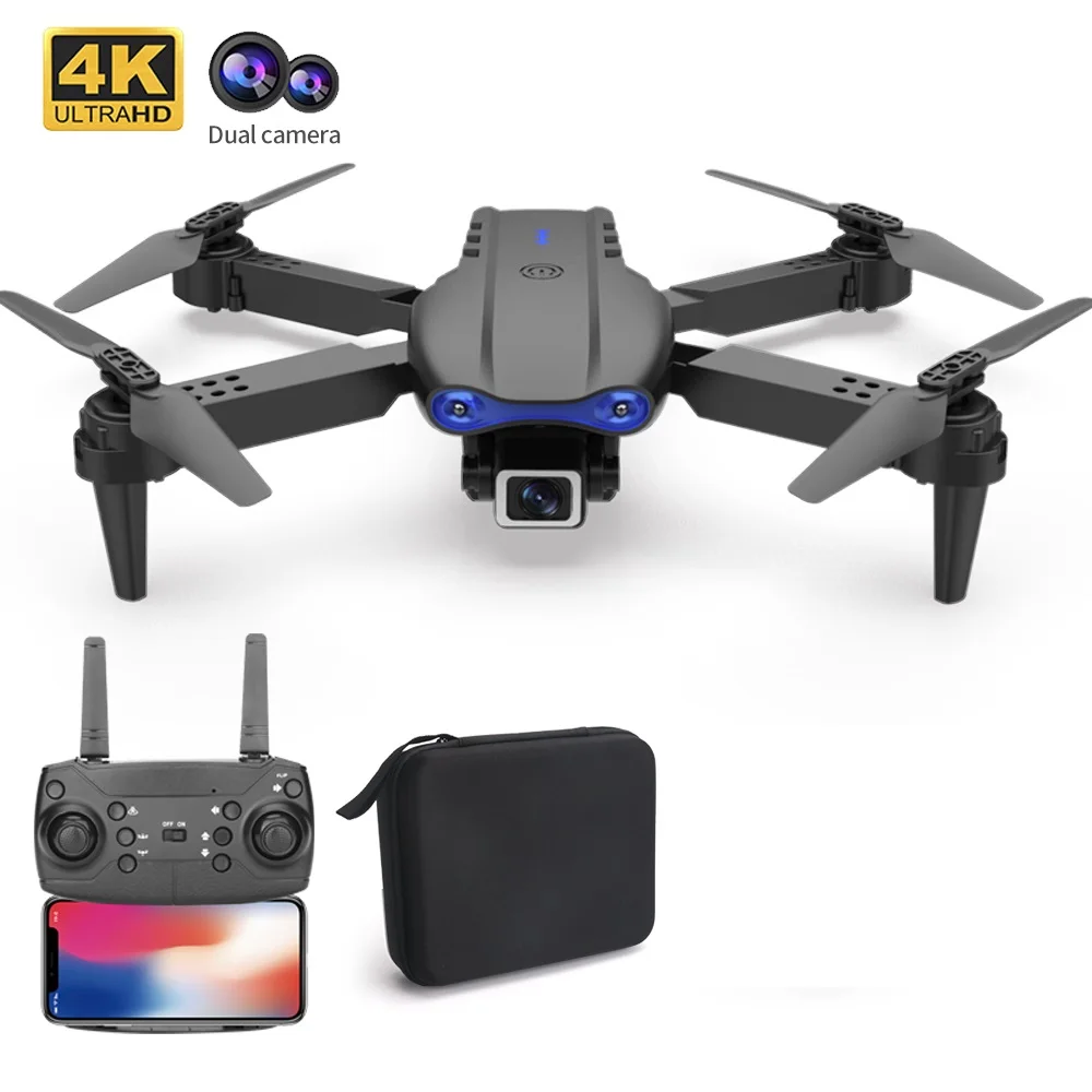 2021 New K3 Drone 4K Hd Wide-Angle Dual Camera 1080P Wifi Visual Positioning Height Keep Follow Me K3 Drones