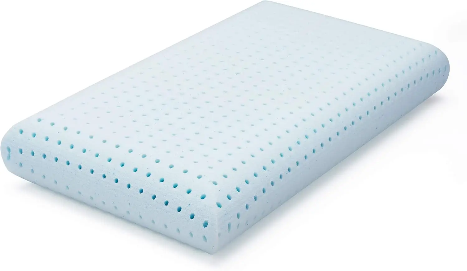 Premium Hypoallergenic Lavender Memory Foam Neck Pillow with Removable Case