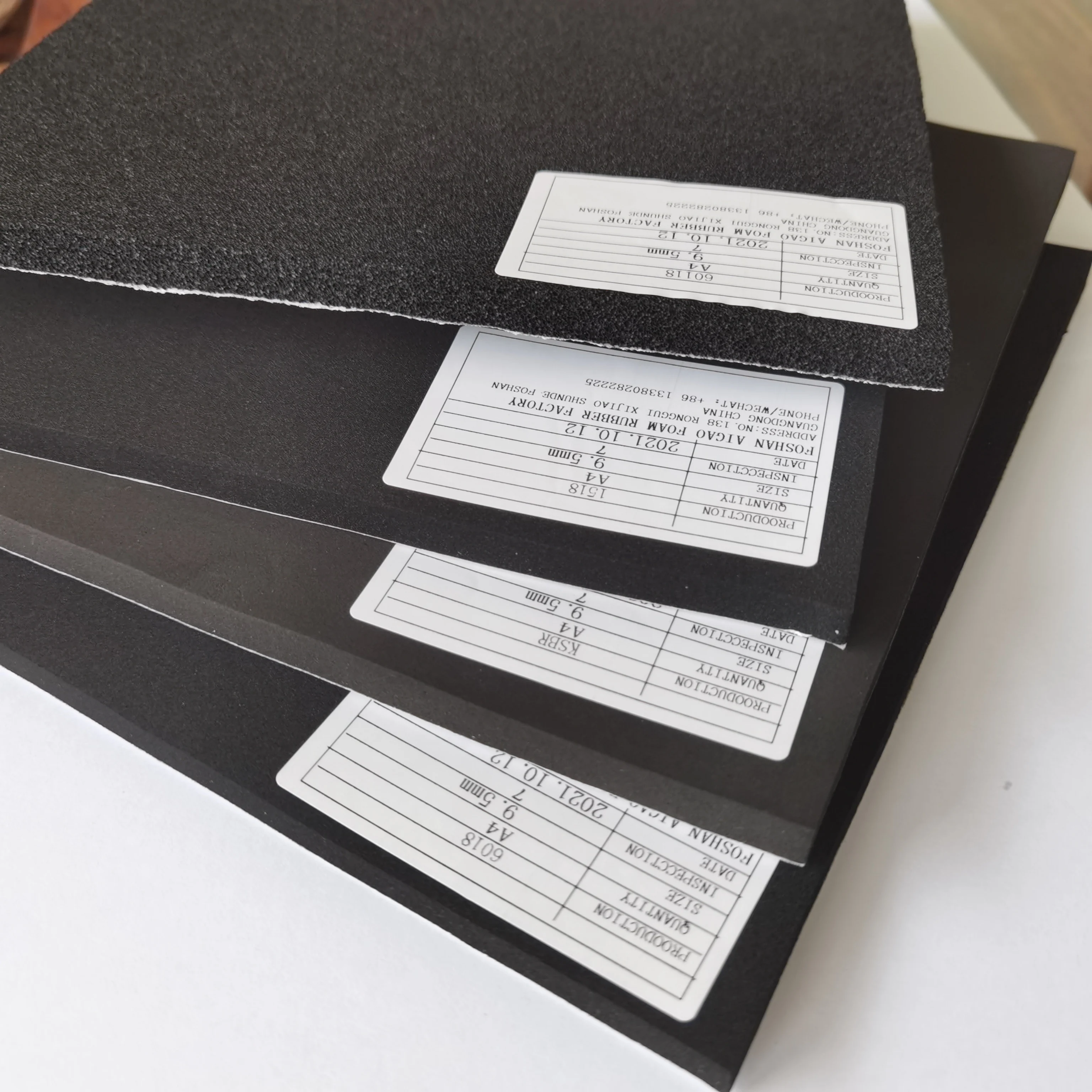 10mm SBR Rubber Sheet SBR Foam Roll