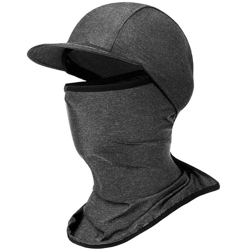 
WHEEL UP Cycling Covers Full Face Shield Silk Motorcycle Balaclava Cap With Neck Cover Cooling 