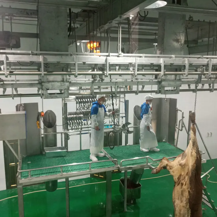 Оборудование для автоматической линии убоя коров