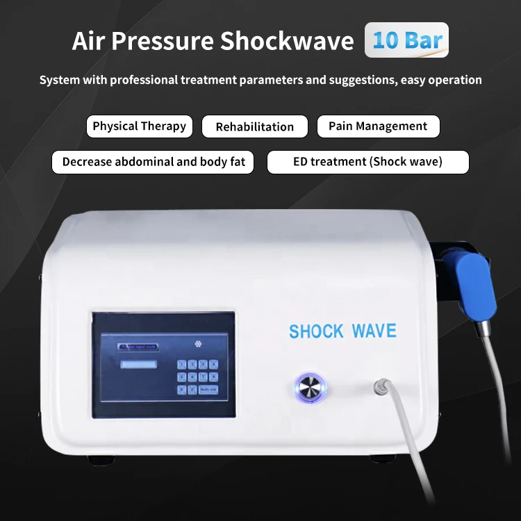 Vet Equine Shock Wave And Air Pressure Shockwave Chiropractic Spine Medical Physiotherapy Equipment