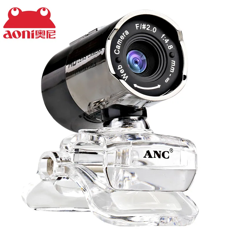 Веб-камера Aoni ANC HD Mini USB CMOS сенсор веб-камера встроенный