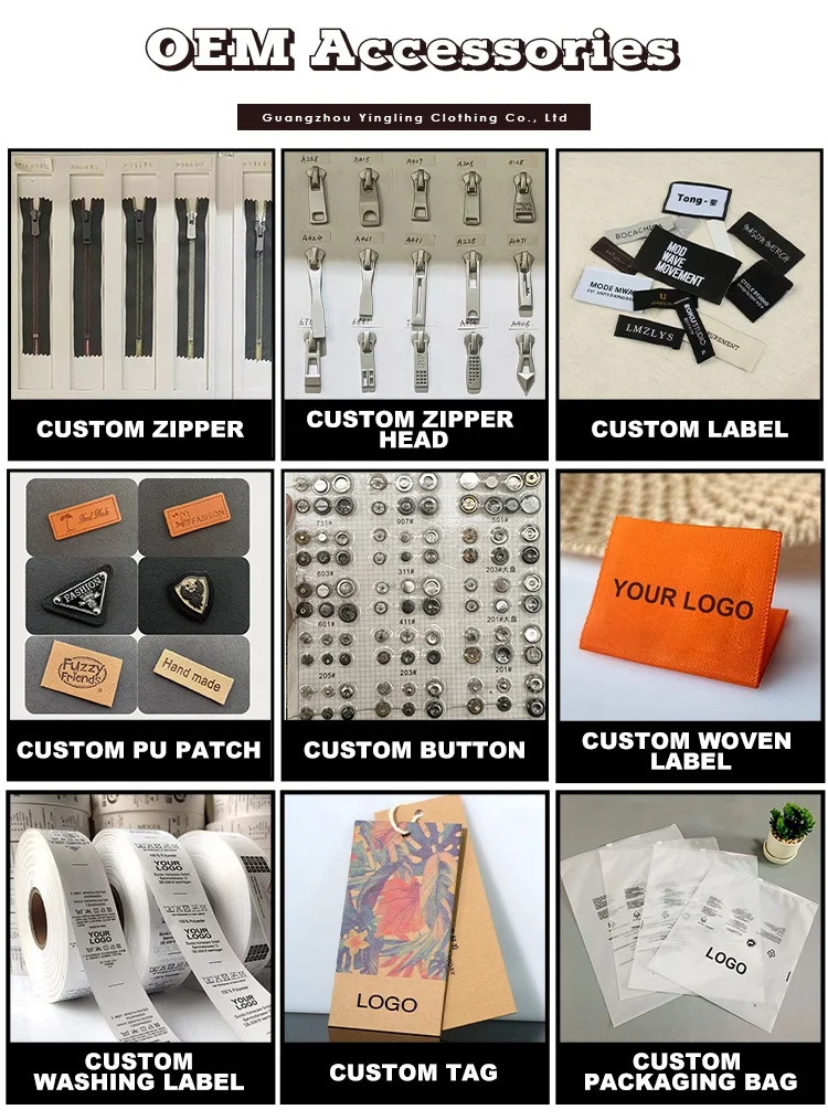 Yingling stack jeans men ripped denim trousers zip off cargo pants hip-hop tapered pants joggers set black denim