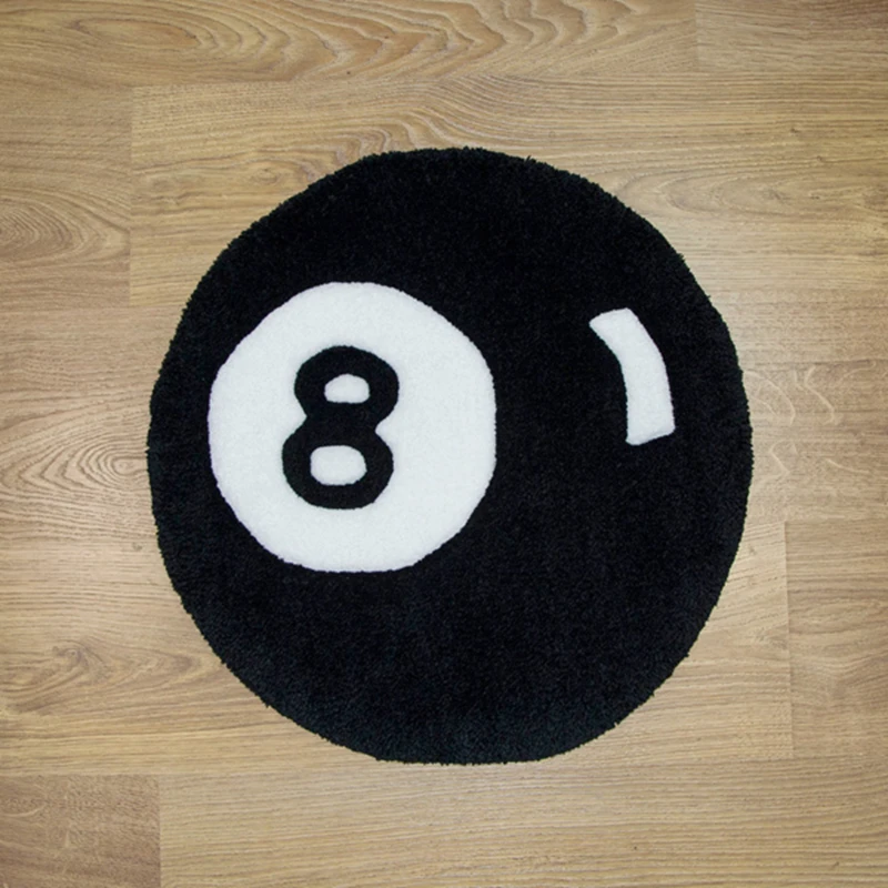 Ручной теннисный мяч в форме пушистого и мягкого новоселья игла дверной коврик