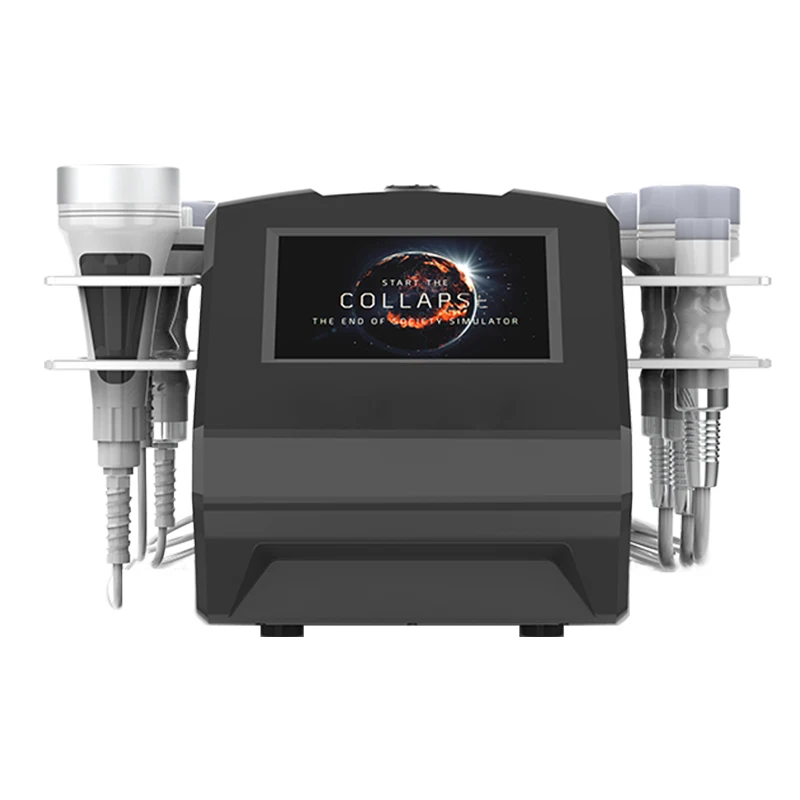 Latest technology 80K Cavitation Vacuum Slimming Machine for muscle stimulate fat removal build muscle