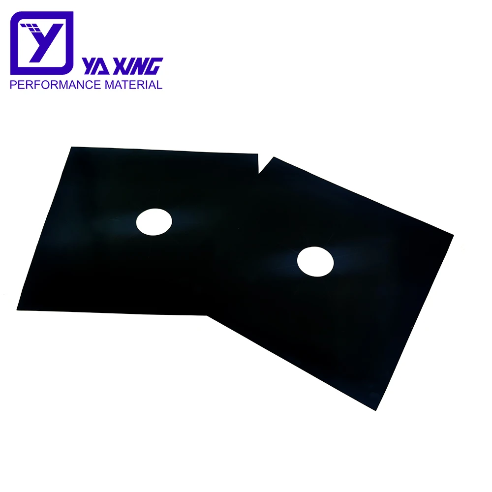 
 Газовые горелки верхней части горелки протектор листы плита горелки вкладыши с антипригарным покрытием PTFE листами для легкой очистки толстые 0,2 мм цвета: черный и коричневый  