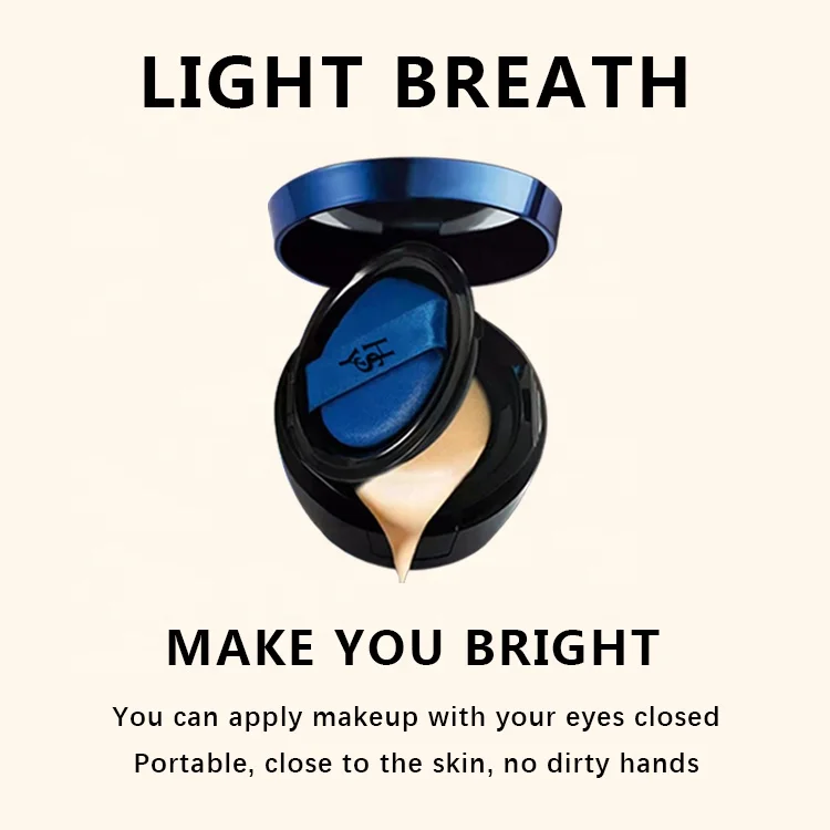 Lasting Nude Moisturizing Full Coverage Concealer sunscreen Air Cushion CC Cream Makeup Foundation