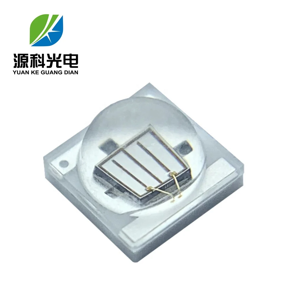 Керамическая основа SMD 365 нм 370 380 395 405nmpurple высокой мощности 1 Вт 3 UVC UV светодиод для светодиодов цена