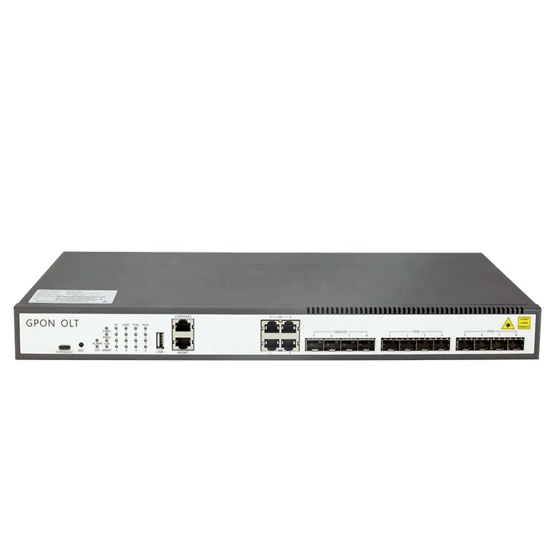 KEXINT FTTH 10 гигабитный Ethernet 16 портов 1 U GPON OLT совместим с различными типами