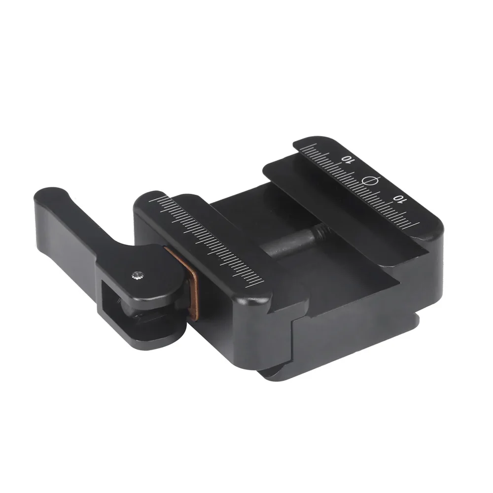 Tactical Clamp to Picatinny Quick Release Adapter for Tripod Ball Head