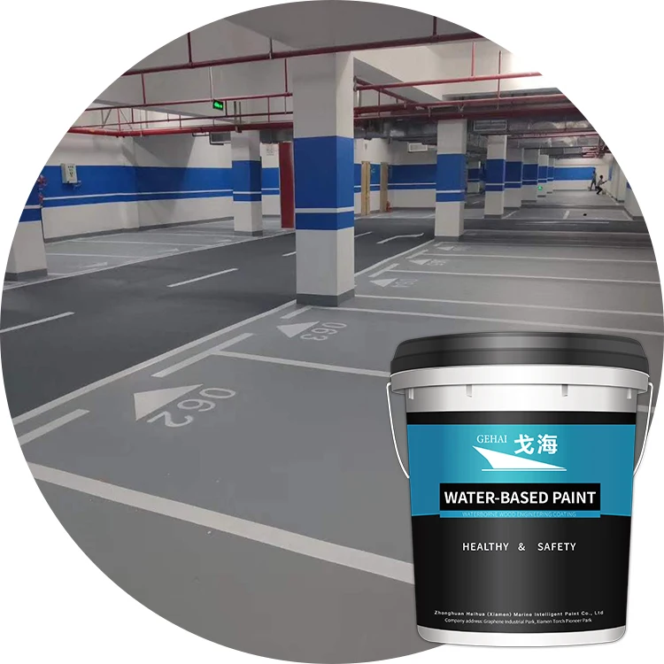 Free Sample  Epoxy Floor Paint decorative garage paint/garden paint/court floor paint