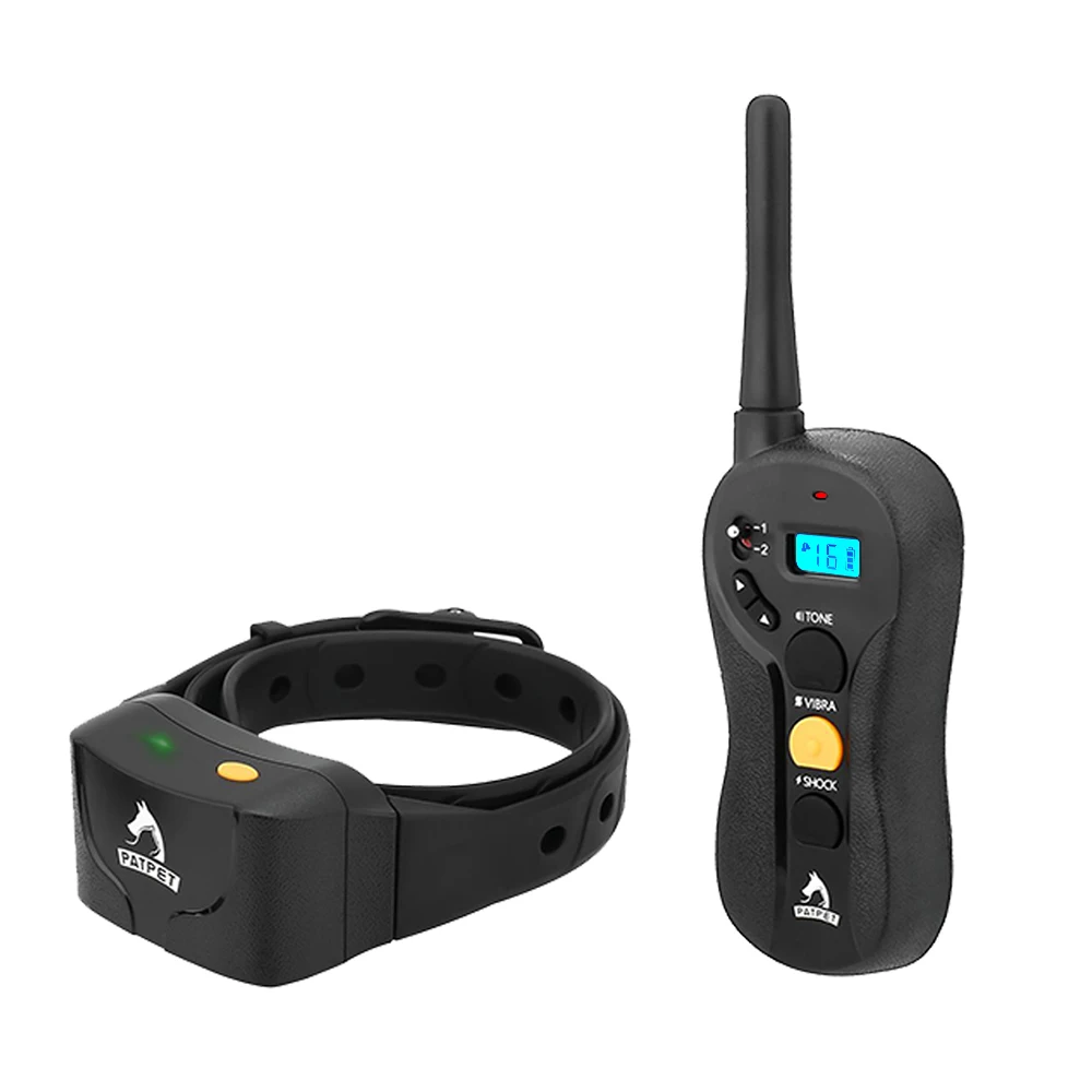 Top Selling  Products Dog Anti-bark Led Dog Collar Collar Device Rechargeable For Dogs Remote Training Collar