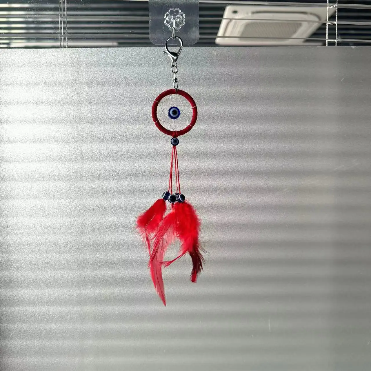 Wholesale Fancy Dream Catcher Evil Eye Keychain Ornaments Feather Crafts Mini Dream Catcher