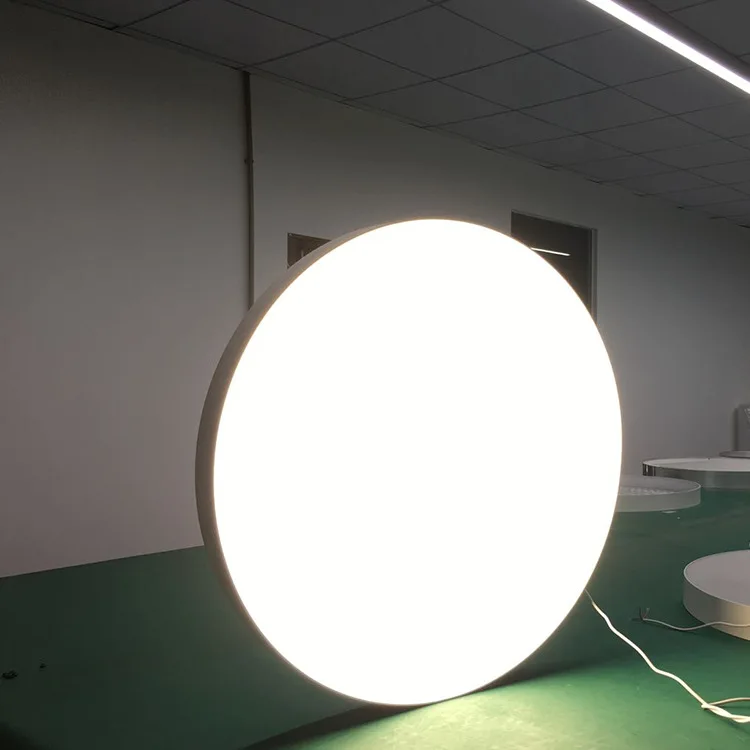 UGR<19 Luxury Round Hanging Lamp LED Ring Chandelier for Hotel Lobby Circular Round Pendant Light Office DALI System lighting