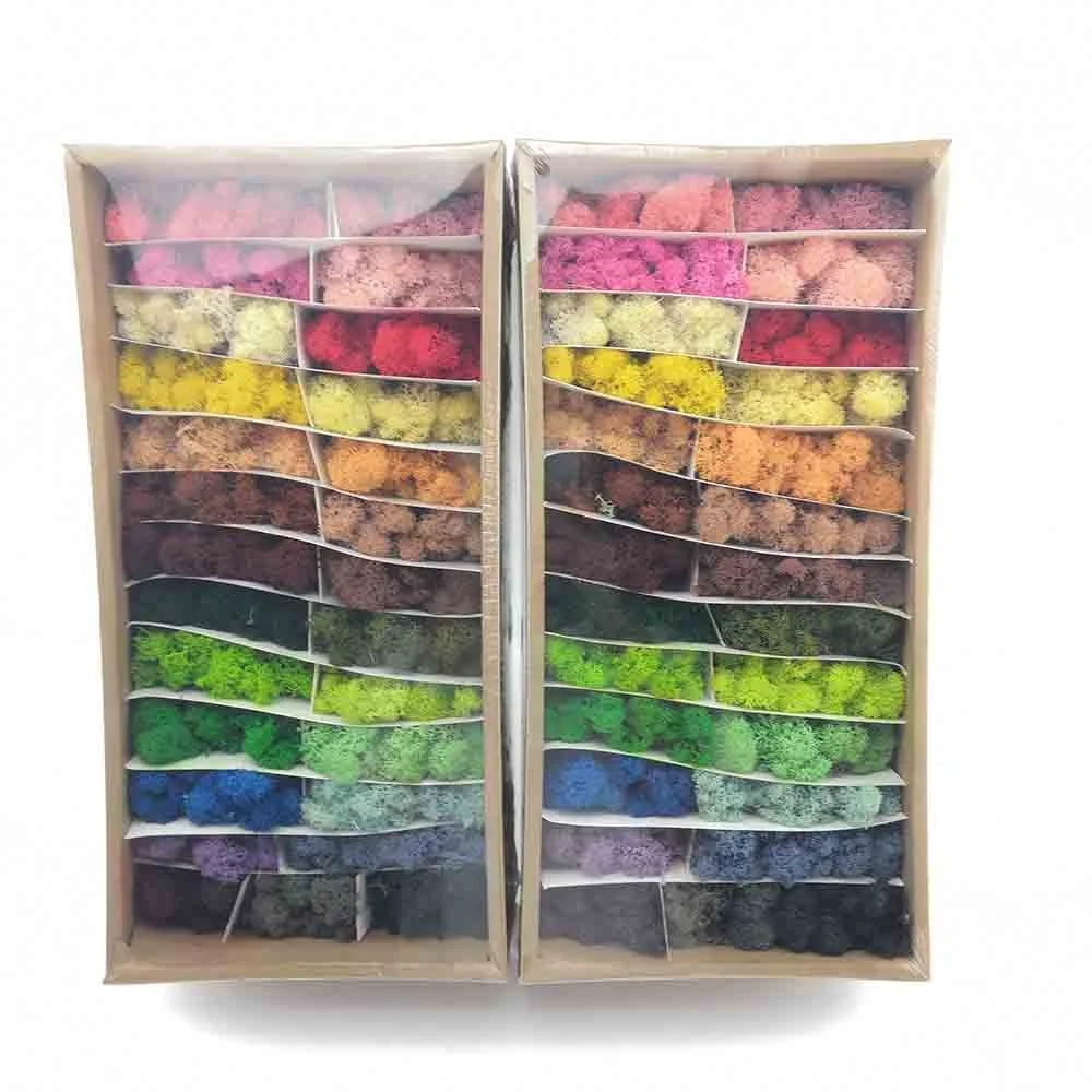 Office Decoration Wholesale Stabilized Moss Green Wall Moss Preserved Natural Moss Wall