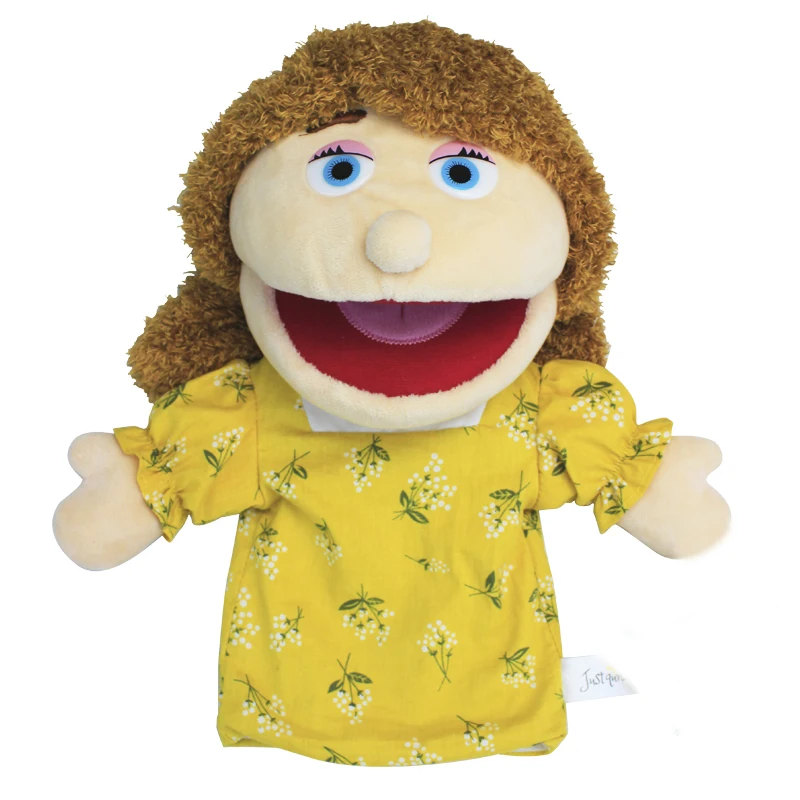 Factory Kids Soft Plush Animal Educational Human Puppet Hand Puppet for Kids Early Learning Children Plush