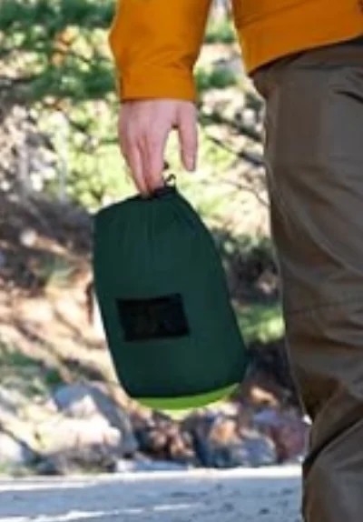 Portable Camping Hammock for Indoor and Outdoor Use with Tree Ties Quality Fabric Camping Accessories and Equipment