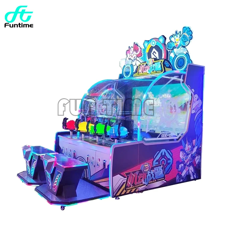 Amusement Park Game Kids Water Shooting Lottery Redemption Arcade Machine Amusement Electric Arcade Video Games