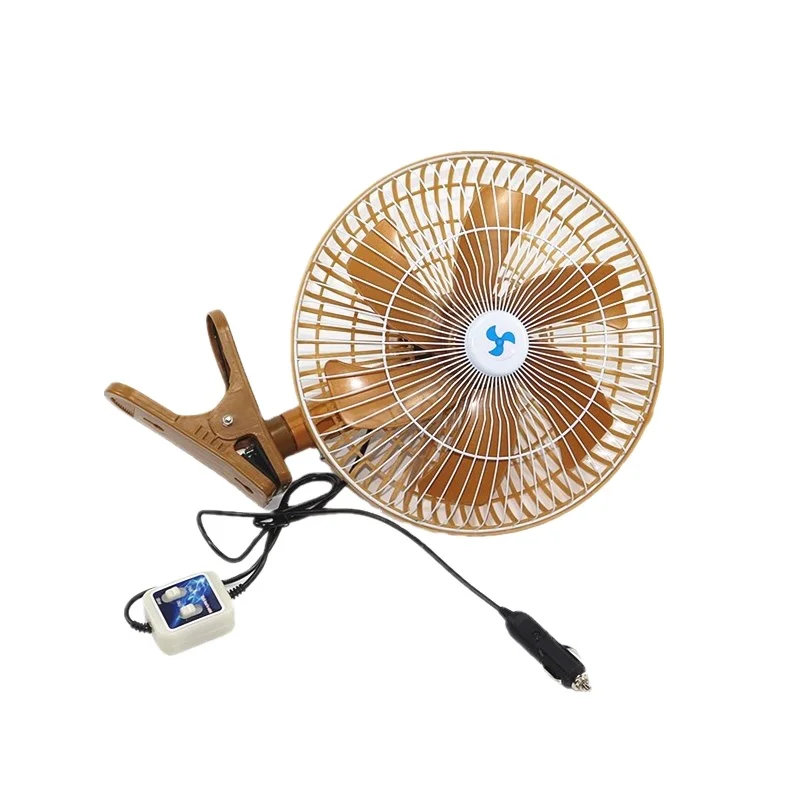 11 Inch 12V24VPortable Vehicle Auto Car Fans Car Auto Cooling Fan for Car Motorcycle Boat Air Fan Strong Wind Cooler Accessories