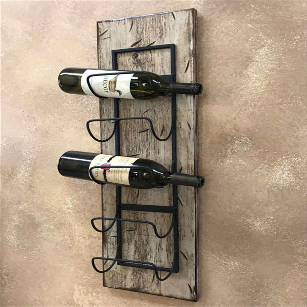 
unique wine rack Distressed Sturdy Kitchen Bar Wine wine rack 