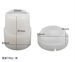 S1712 car ashtray mold silicone epoxy resin mold