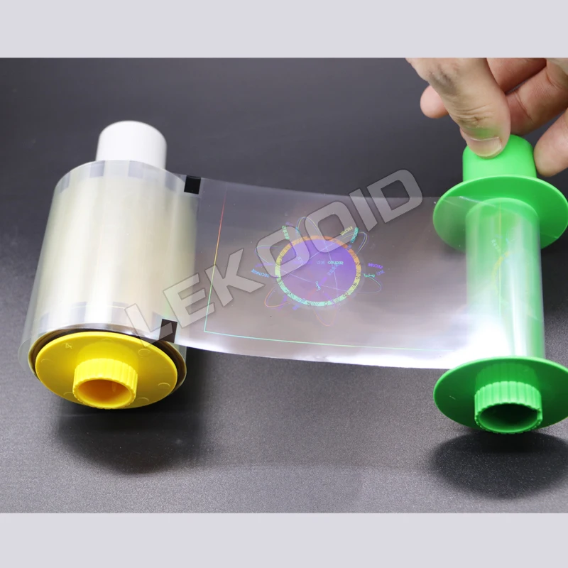 HID Fargo 84054 ID CARD Laminate and film,084054 holographic film