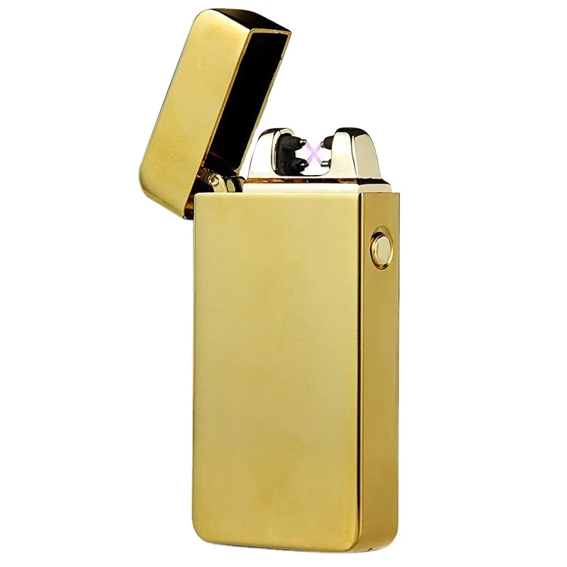 Best Christmas Gift Wholesale Electric Rechargeable USB Plasma Cigarette Lighters Custom Logo Lighters Smoking