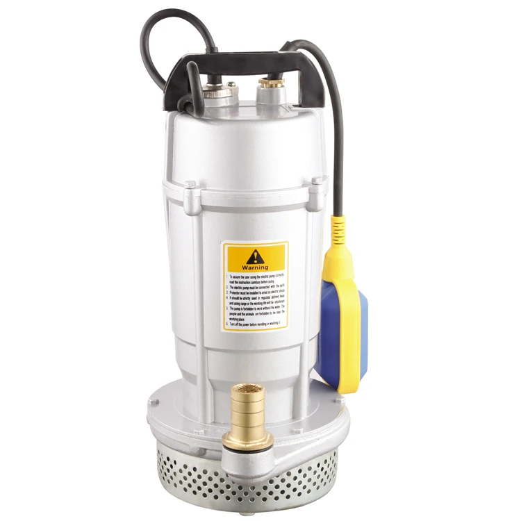 QDX electric motor industrial cooler pressure boosting irrigation long distance water submersible motor pumps 1hp garden pump