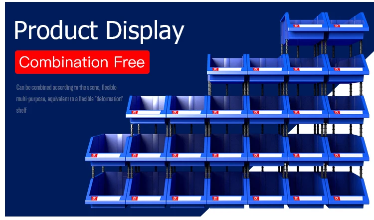 Tool bolts screws storage warehouse large plastic stackable storage parts bin