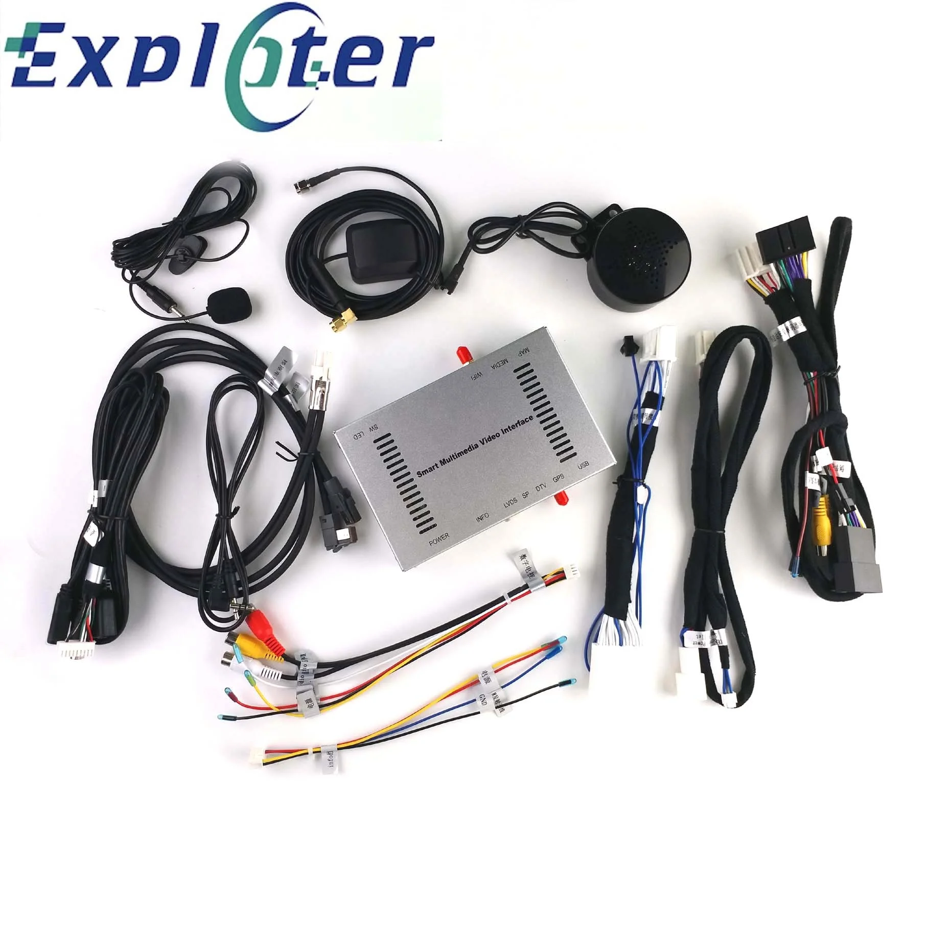 
For 2013 -2019 Mazda 3,5,CX-5 Android Video Interface with CVBS AV input to Plug Digital TV 