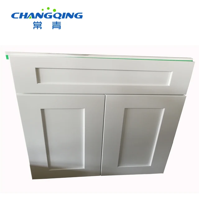 Shaker style kitchen cabinetry wall cabinet base