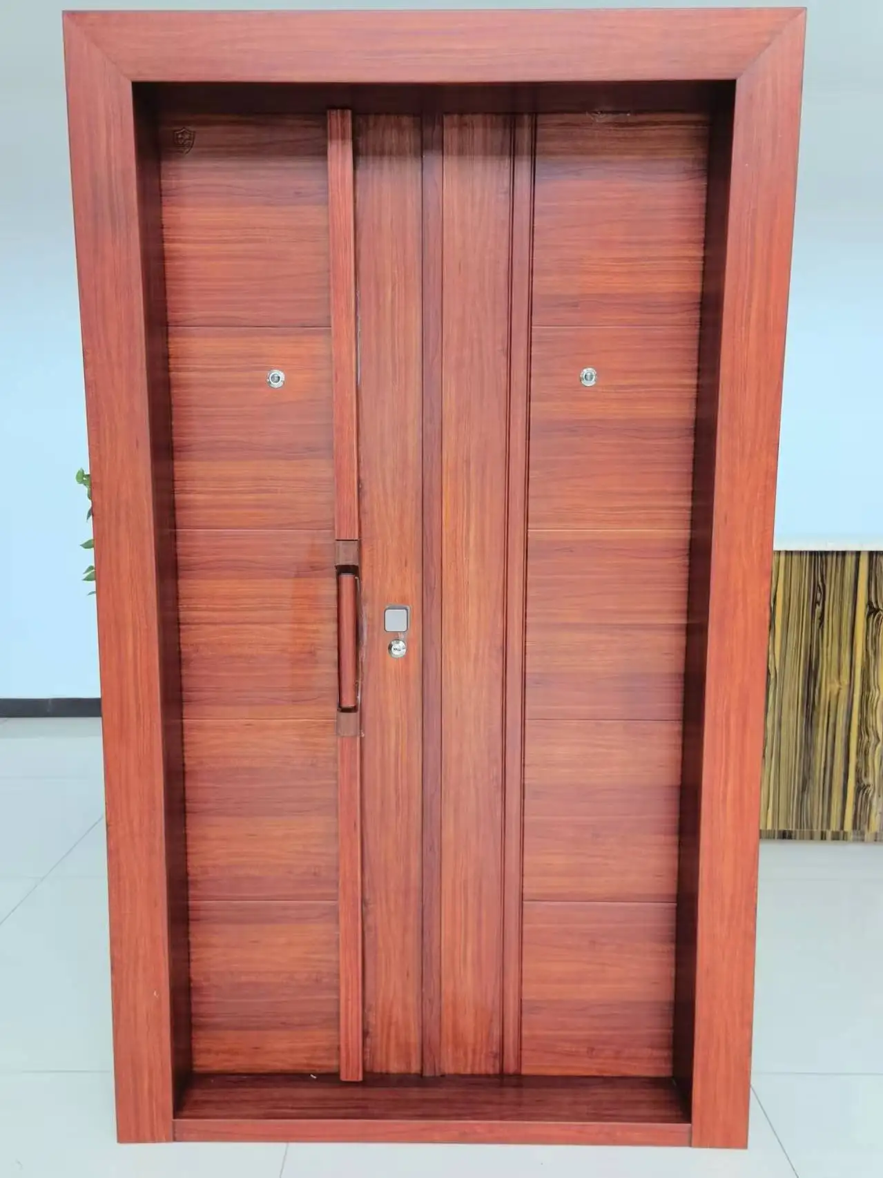 China manufacturer steel front door steel door Thailand household front door